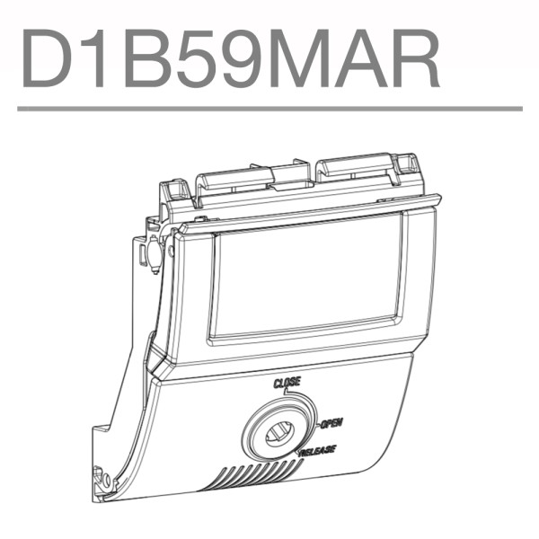 Shad Replacement Locking Mechanism - SH58X/SH59X
